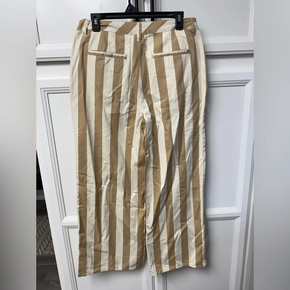 NWOT Brixton Victory wide leg pants in sand - Picture 3 of 9